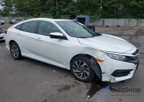 2017 Honda Civic Ex from USA, damaged, VIN 19XFC2F7XHE222937